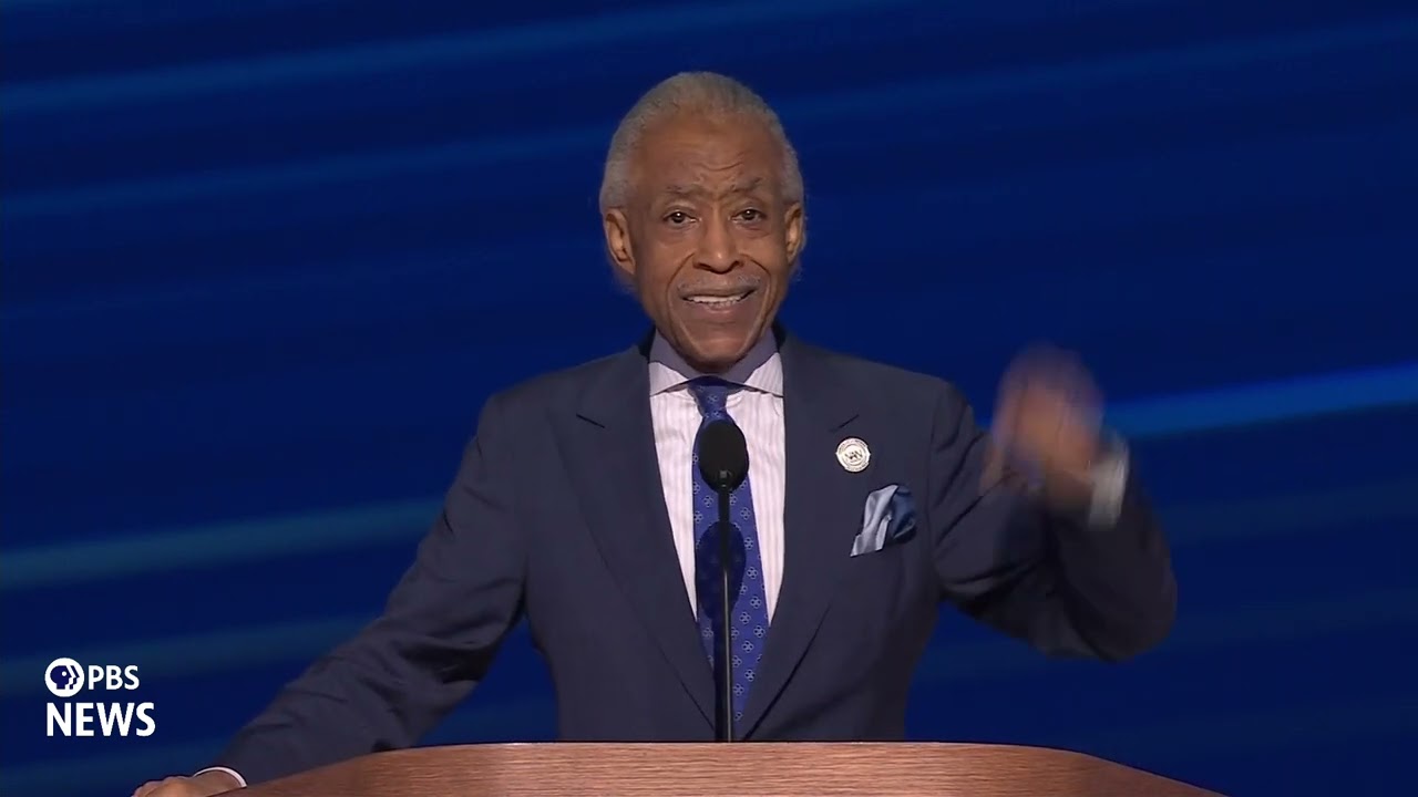 WATCH The Rev. Al Sharpton speaks at 2024 Democratic National